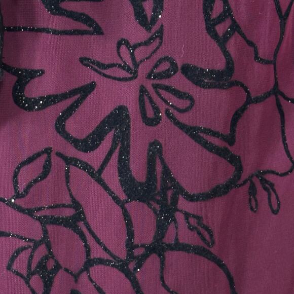 Y2k Floral Tie Back Halter Babydoll Dress Whimsigoth Dark Fairy Romantic Goth M - Picture 4 of 8